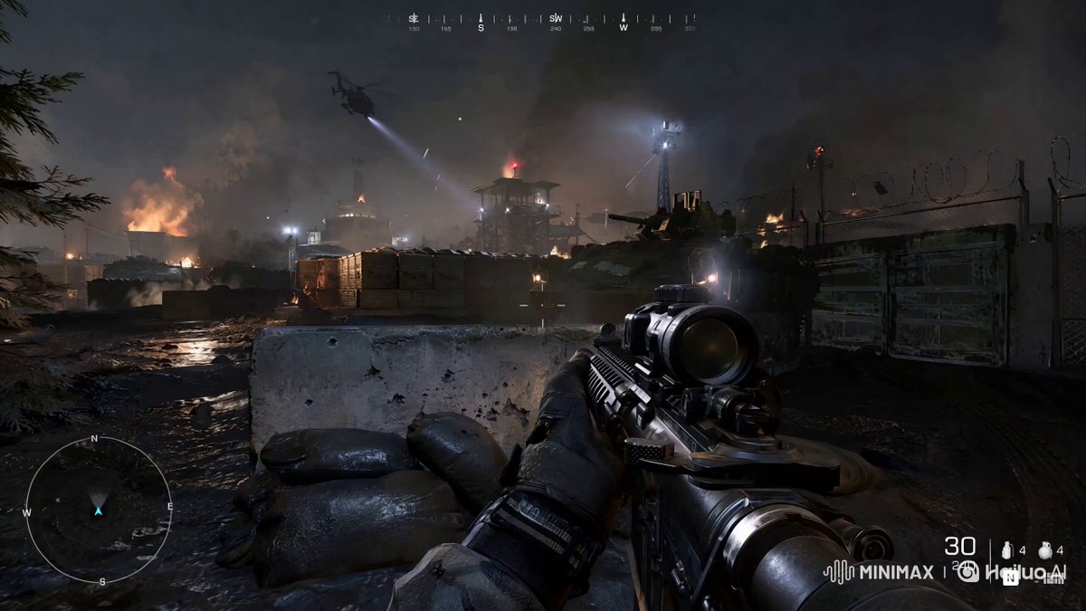 现代战争 FPS 实机画面