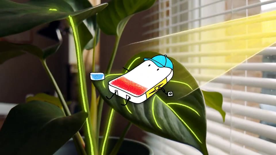 提前下班的电池图标