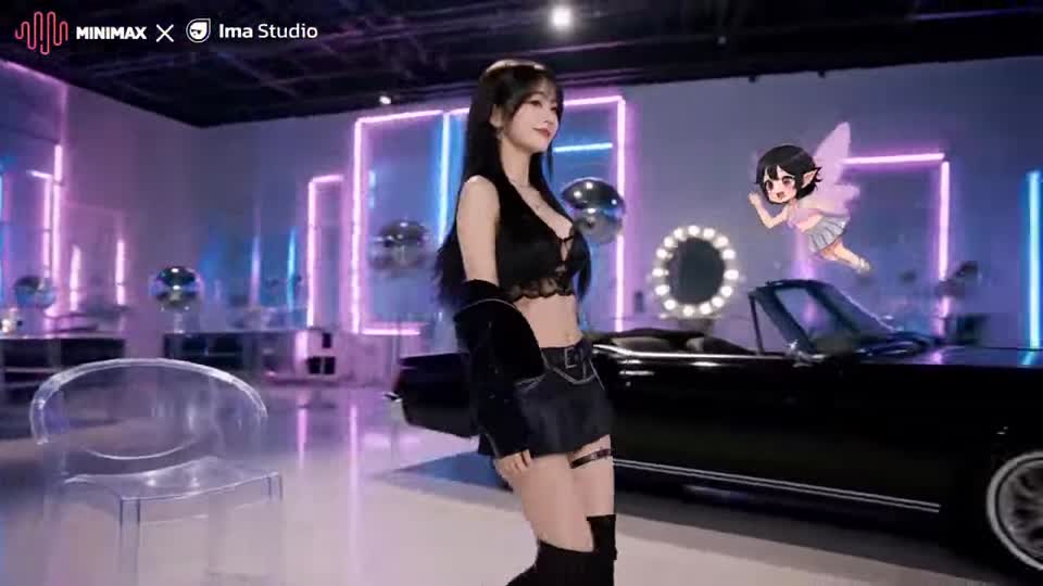 真人与二维小精灵同框互动