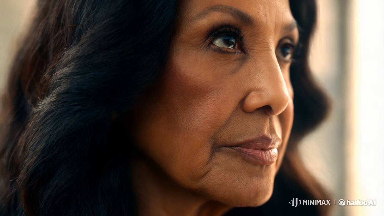 Portrait of a Captivating Woman with Ethereal Glow