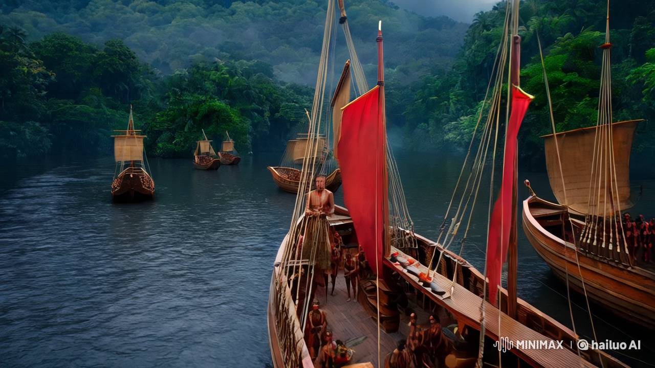 Portuguese Fleet Meets Yanomami in Amazonian Ritual