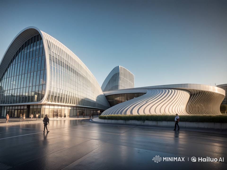Modern Architecture Video: Curved Design and Glass Facade