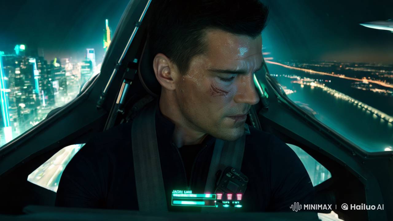 Jaxon Kane's Stealth Glider Chase: A Cinematic Close-Up