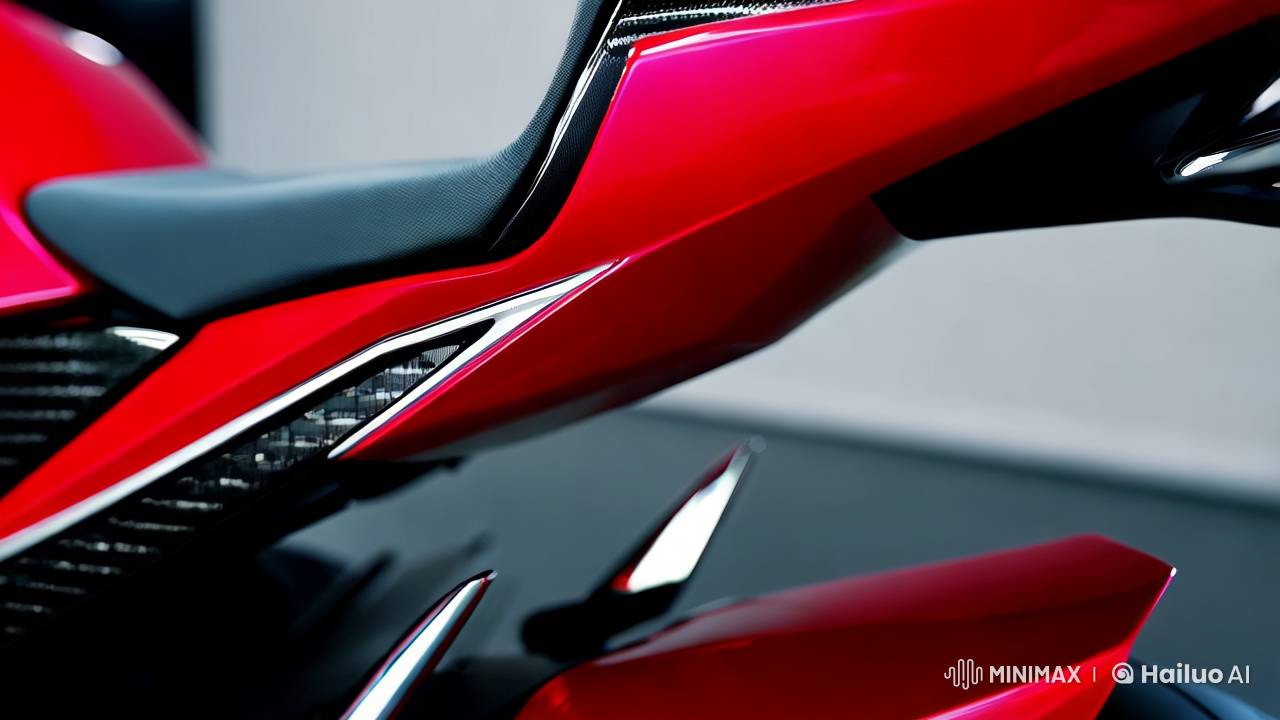 Ultra-Modern Motorcycle Showcase in Premium Automotive Photography