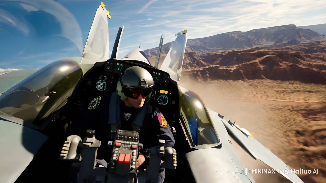 Maverick's Aerial Mastery: High-Octane Jet Combat