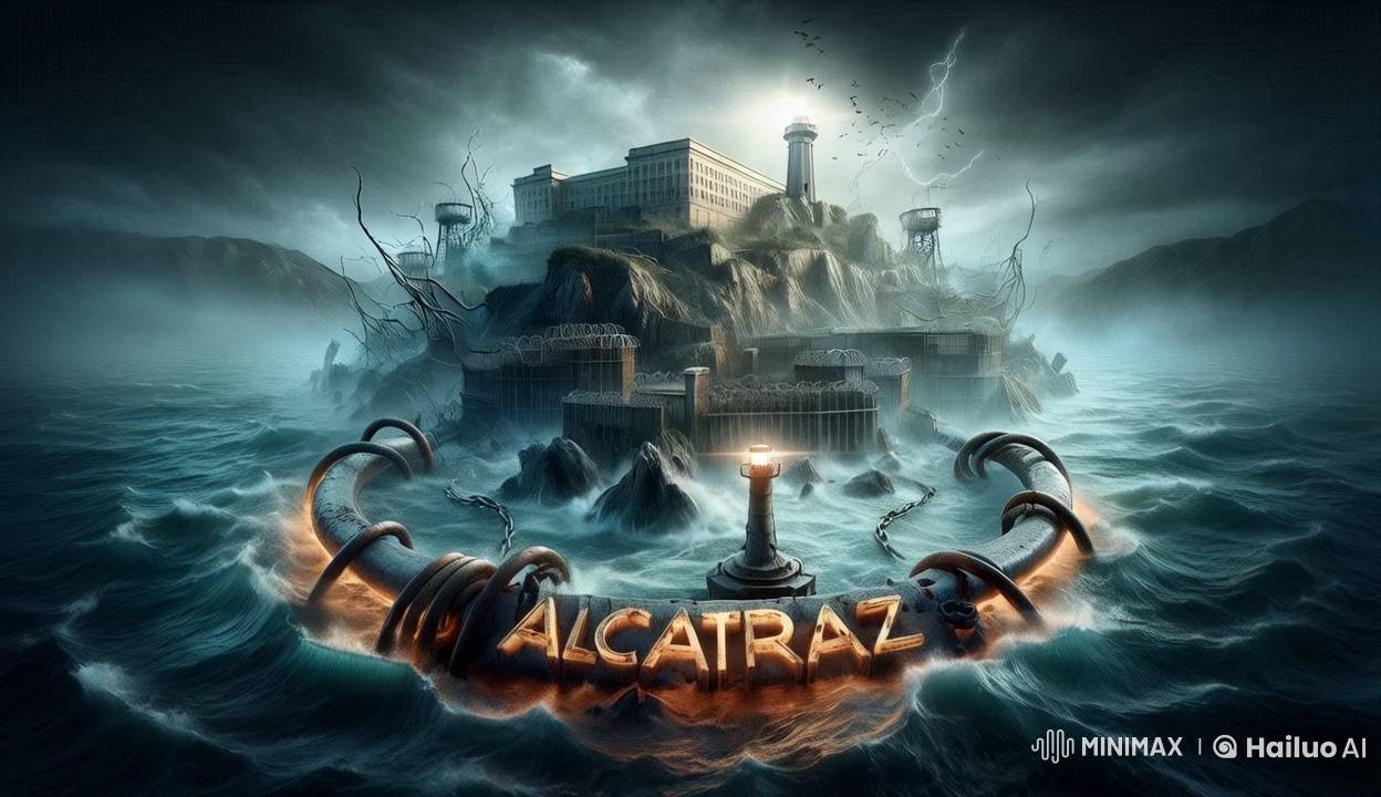 Cinematic Alcatraz Storm: Prison Details in Chaos