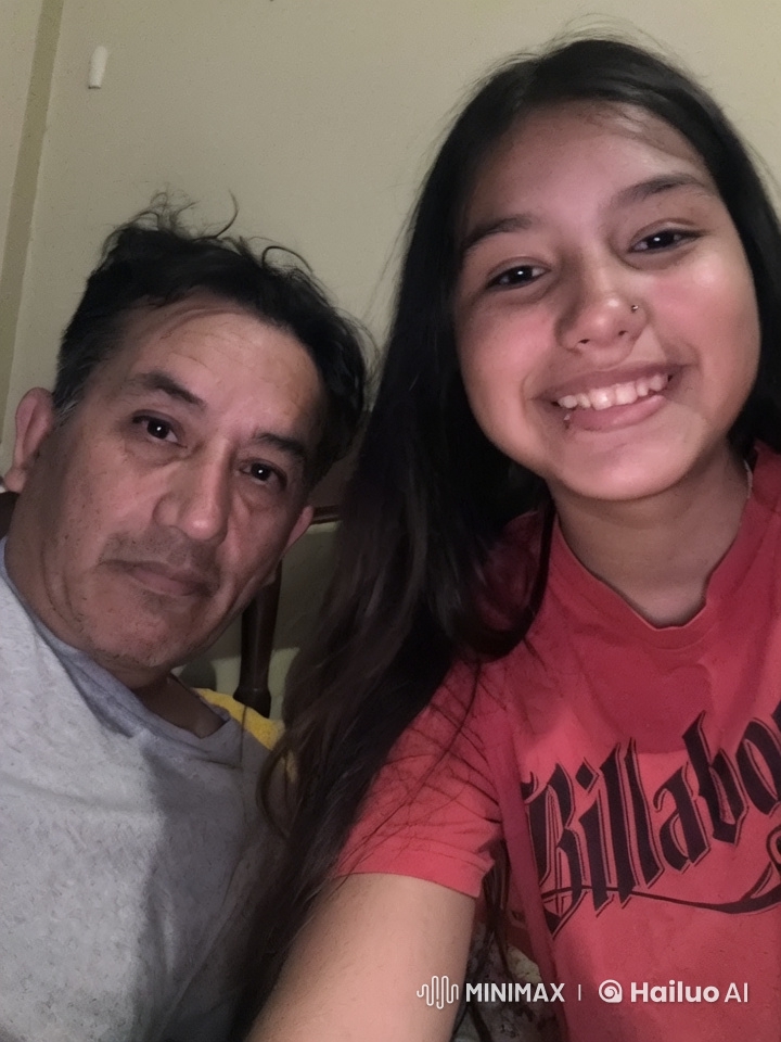 Father and Daughter's Heartfelt Embrace