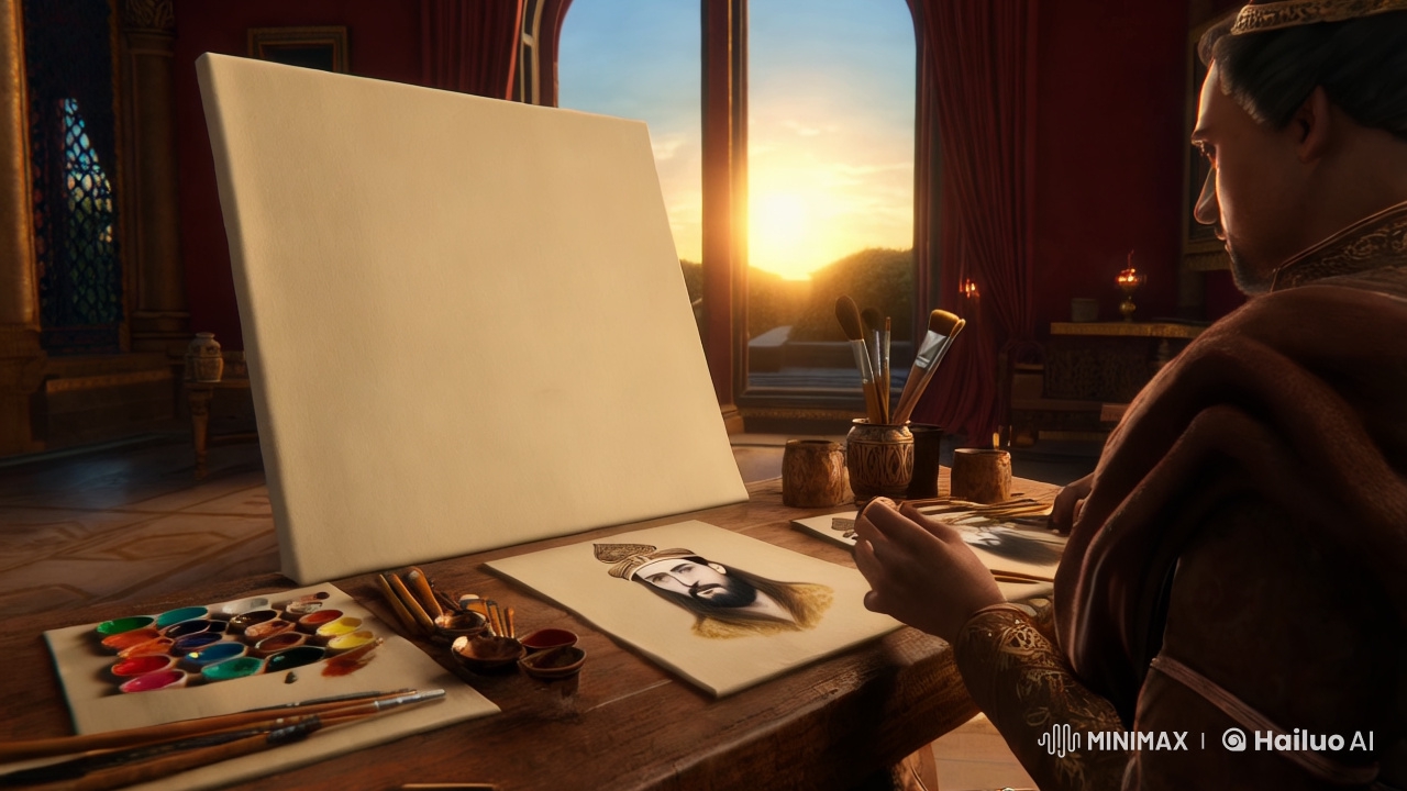 Royal Portrait: Painter's Critical Task in Palace Studio
