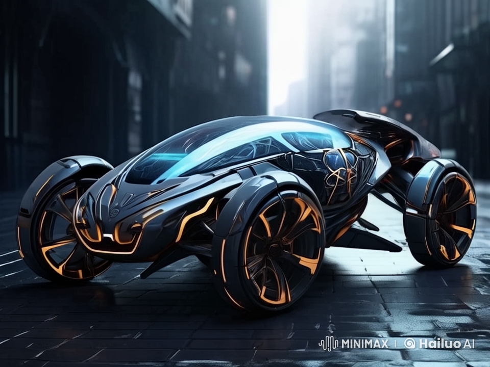 Futuristic Car Showcase: Dynamic Zooms, Sweeps, and Speed