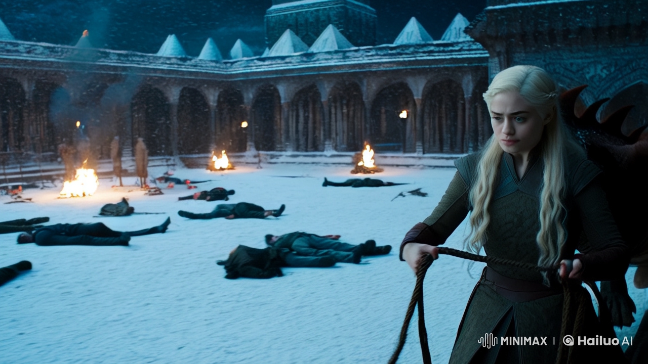 Daenerys Faces the Night King in Epic Battle