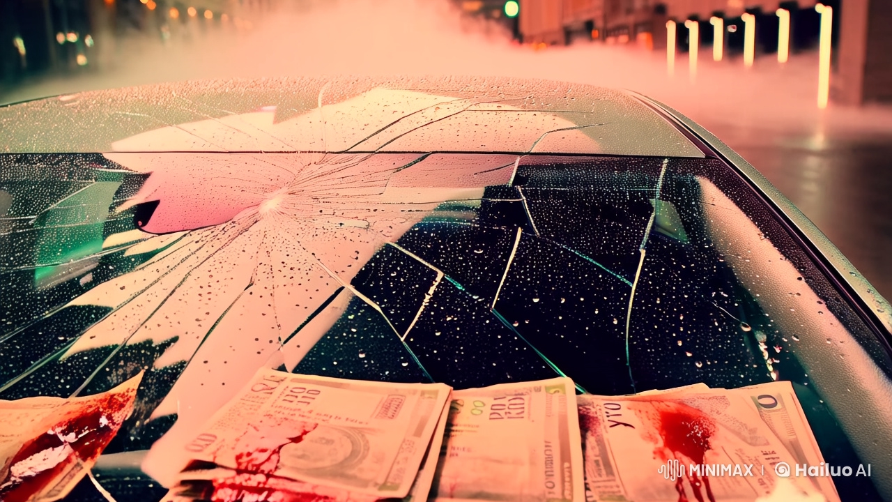 Hyper-Realistic Urban Scene with Slow-Motion Aesthetics