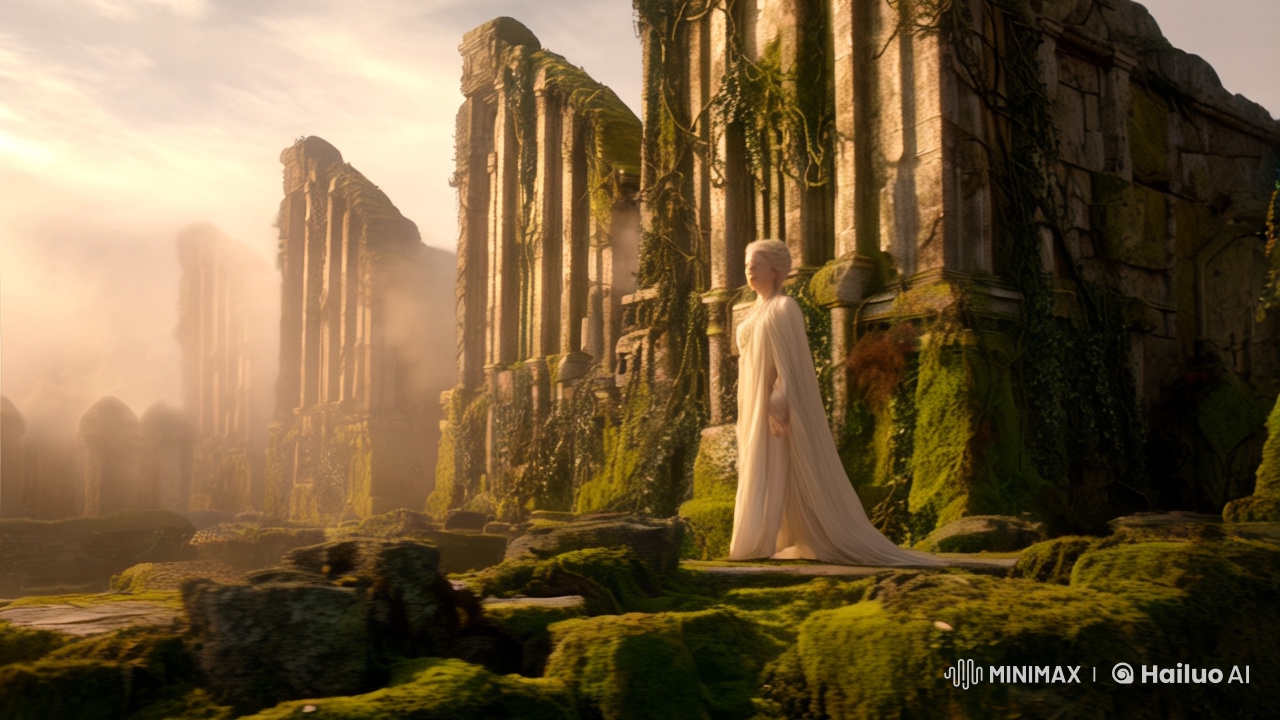 Cinematic Journey Through Ancient Landscapes and Emotion