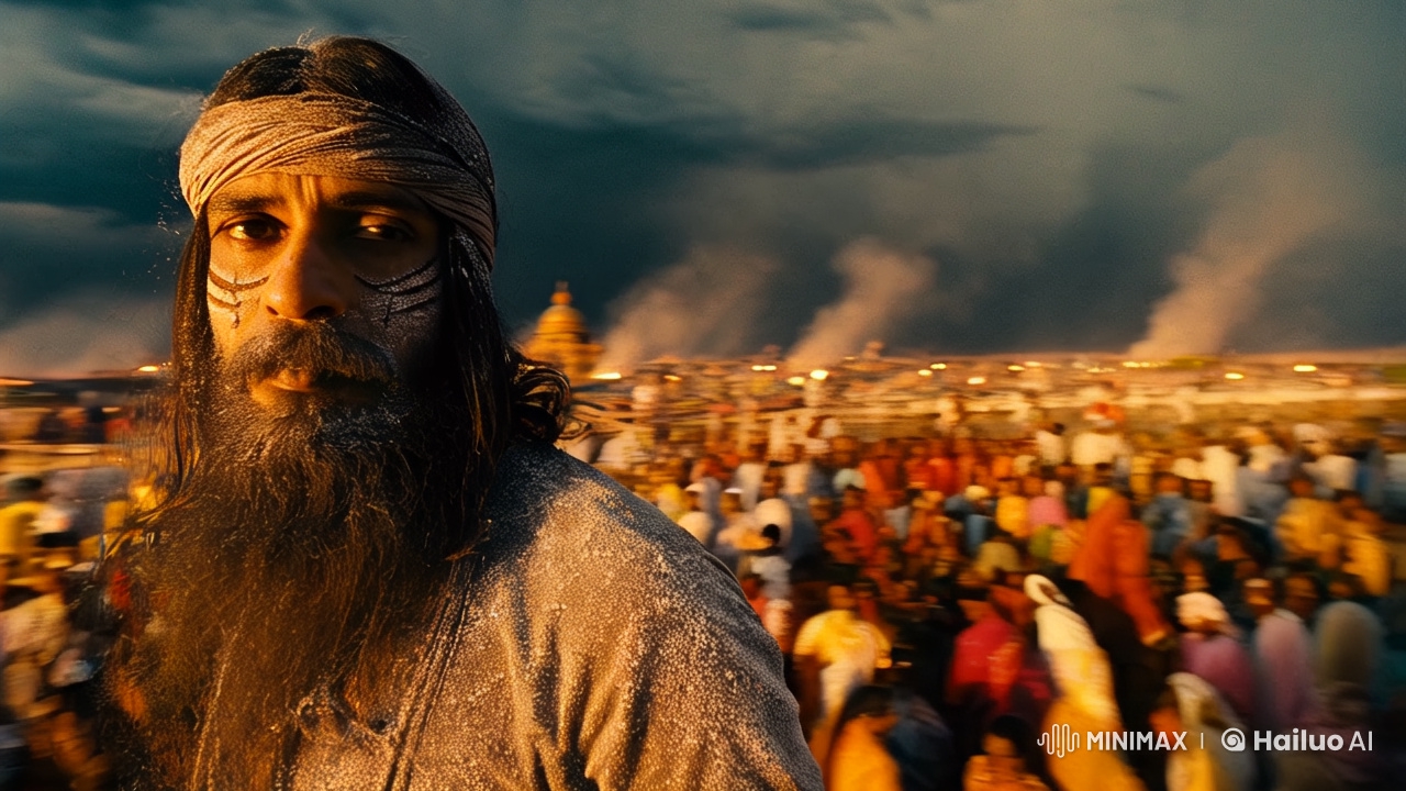 Aghori at Maha Kumbh: Enigmatic Encounter Amidst Spiritual Grandeur
