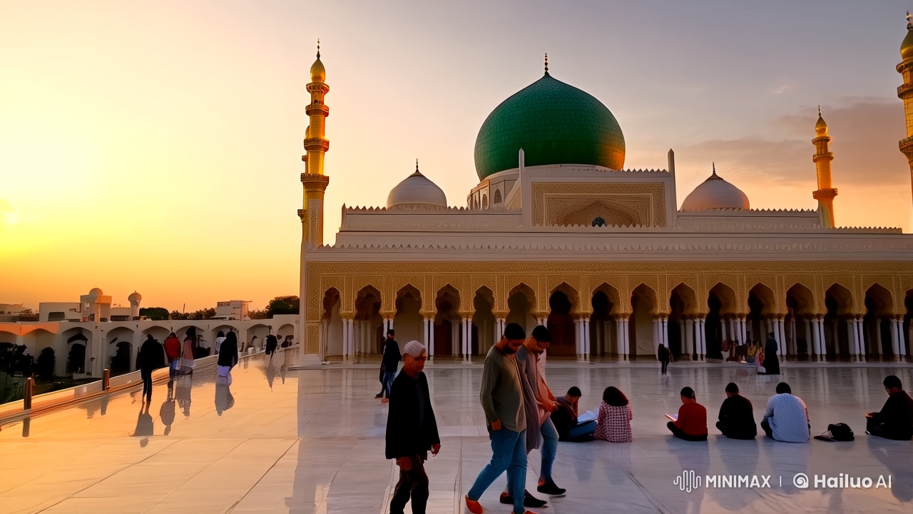 8K Cinematic Journey Through Madina's Serenity