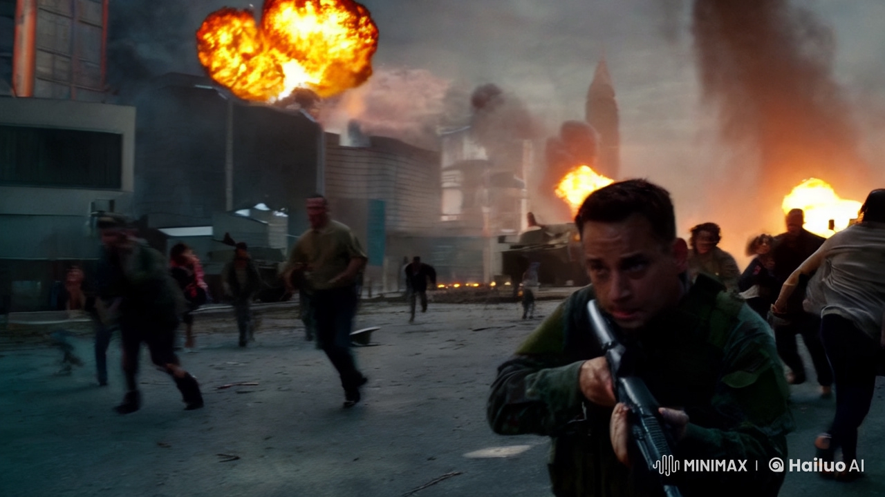 Chaos and Fear in Alien Invasion Night