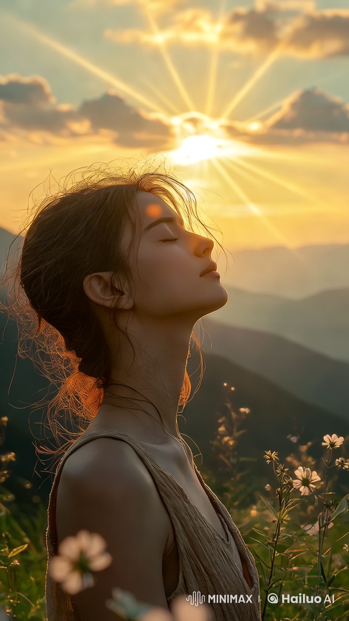 Golden Sunrise: A Journey of Spiritual Renewal and Peace