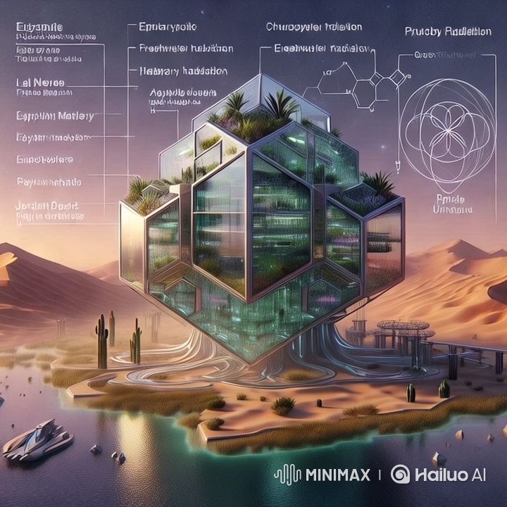 Desert Building Showcases Unique Architecture and Green Integration
