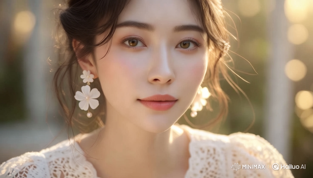 Golden Hour Serenity: A Gentle Beauty's Tale