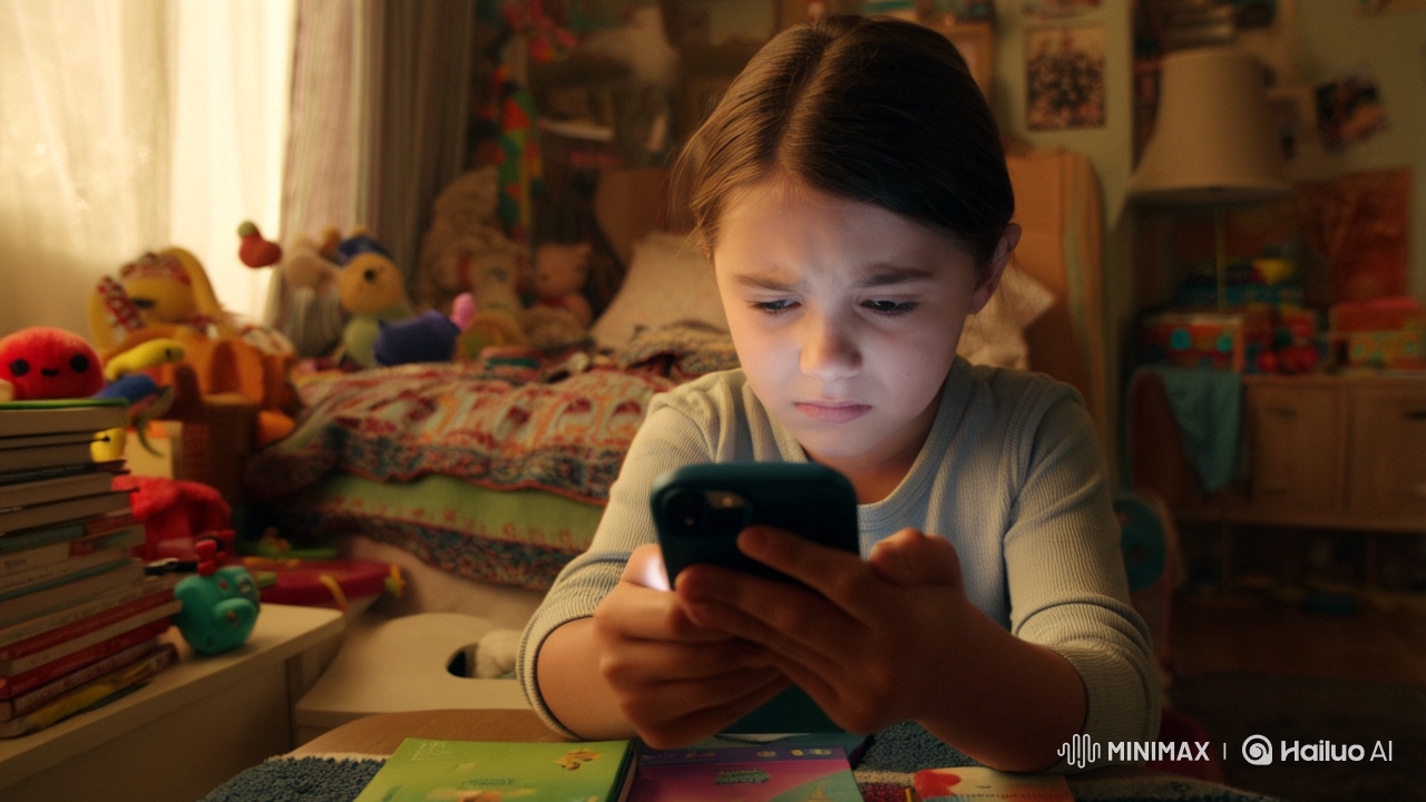 Child's Screen Time Shifts to Family Bonding