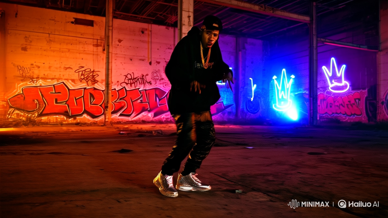 Urban Artist Thrives in Aesthetic Trap Video's Chaos