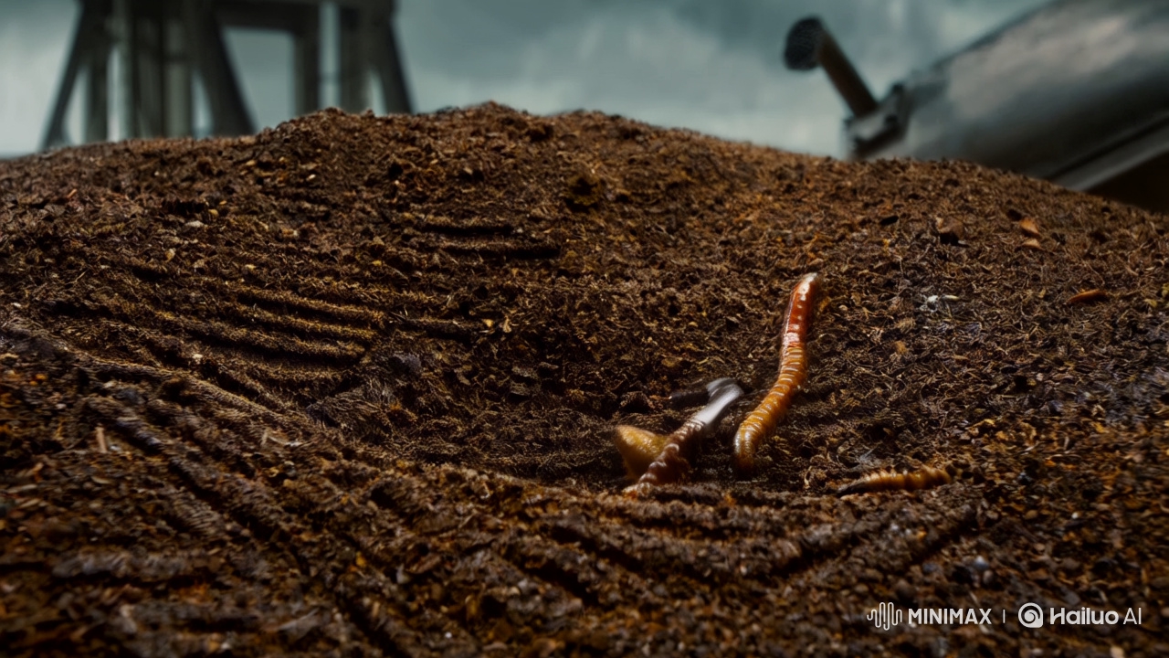 Decaying Hand Emerging from Dark Soil