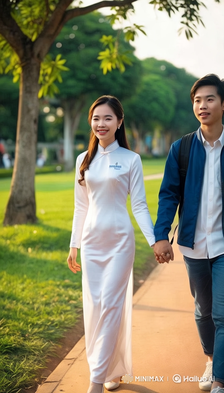 Romantic Walk and Intimate Kiss Captured in Cinematic 4K