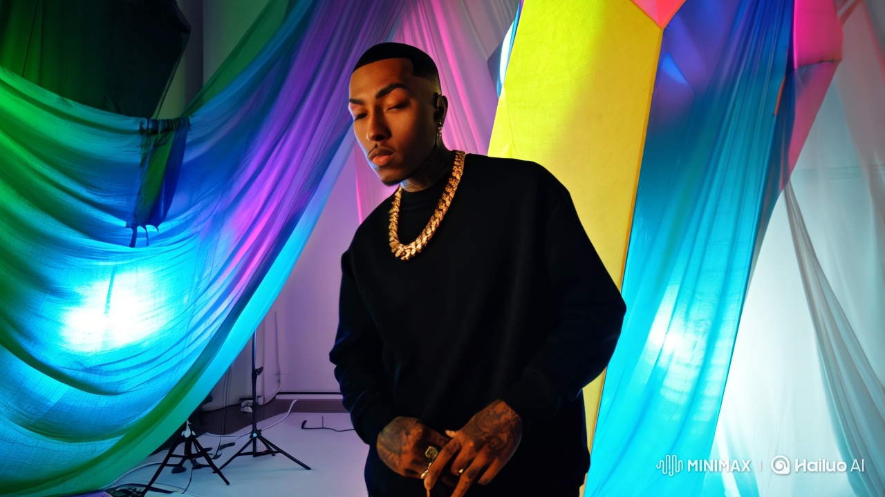 Abstract Dreamscape: Trap Artist's Visual Symphony