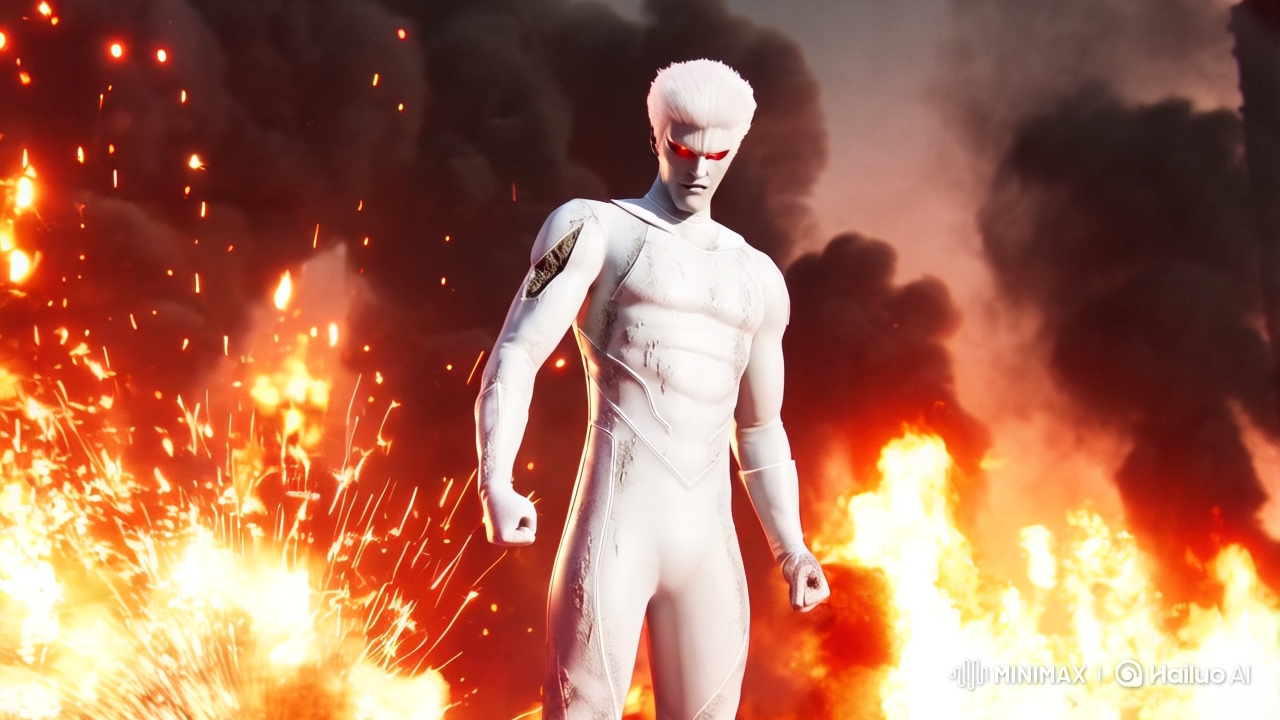 Supervillain's Menace: Hyper-Realistic 3D Cinematic Unveiling