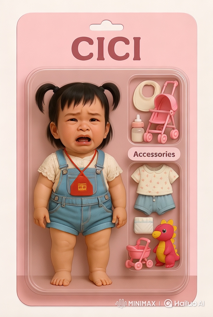Baby Doll Cries, Seeks Comfort in Mother's Embrace
