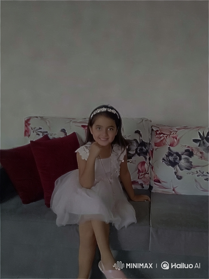 Aesthetic Portrait of a Graceful Girl in a Floral Setting