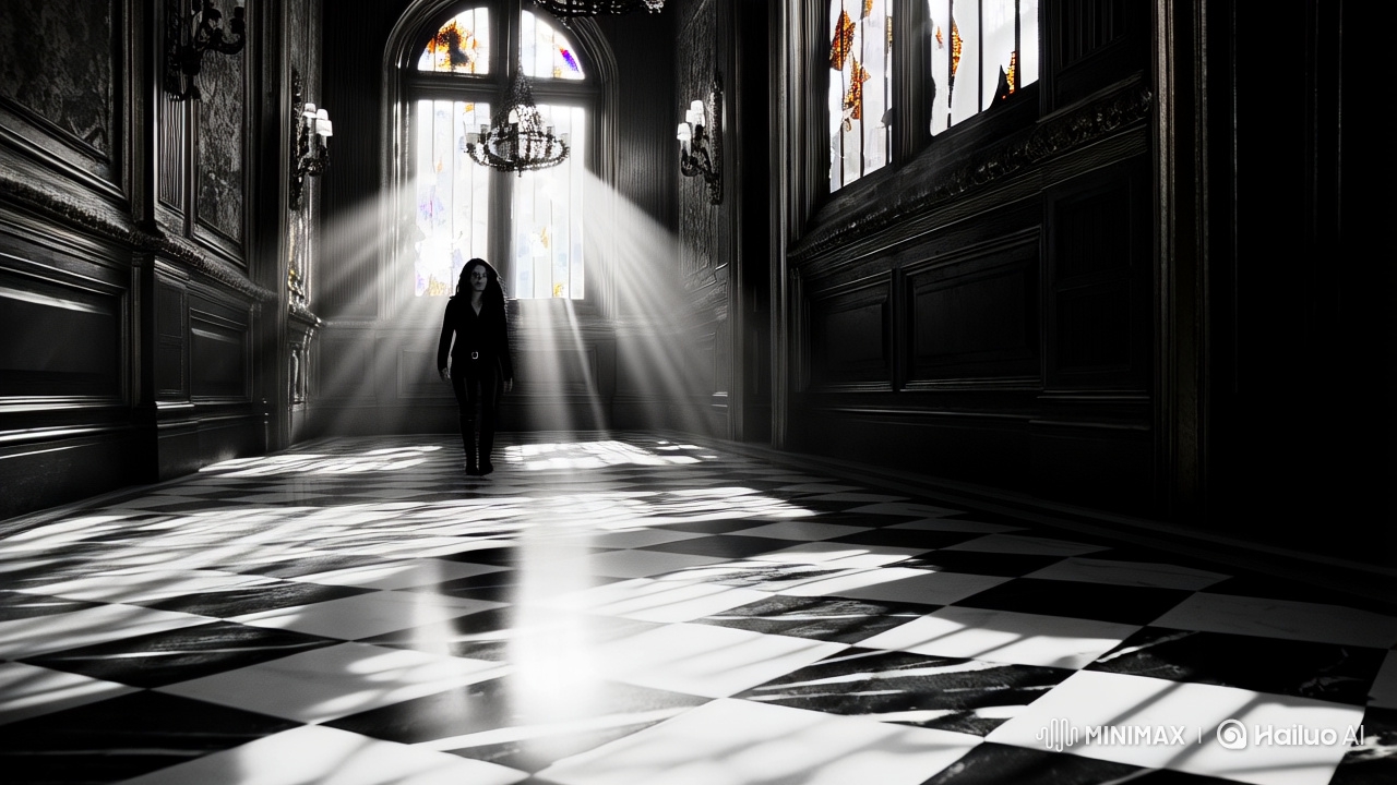 Stalking Gait: Cinematic Noir with High-Contrast Visuals