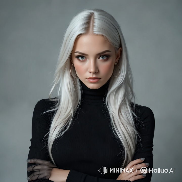 High-Fashion Editorial Video Featuring Elegant Model