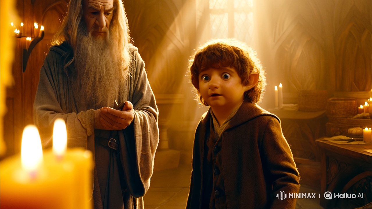 The Fellowship's Fate: Frodo and Gandalf's Tense Exchange