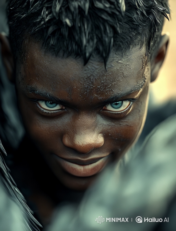 Intimate Portrait: Close-up of Man with Dynamic Camera Work