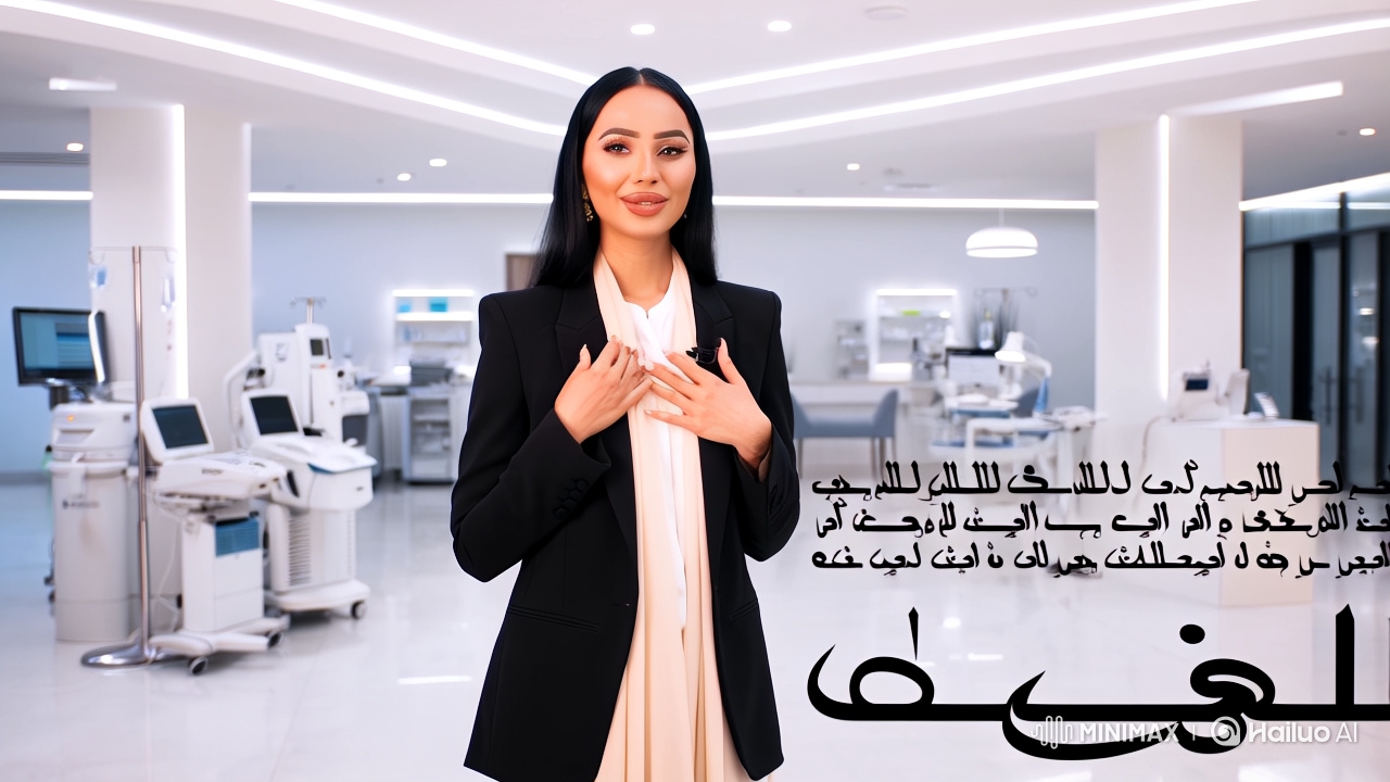 Iranian Woman Invites Viewers to Luxury Beauty Experience