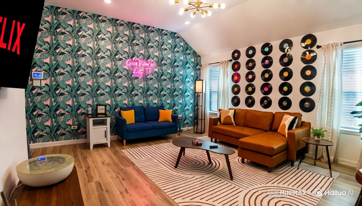 Cozy Vibes: Tour of a Mid-Century Living Space