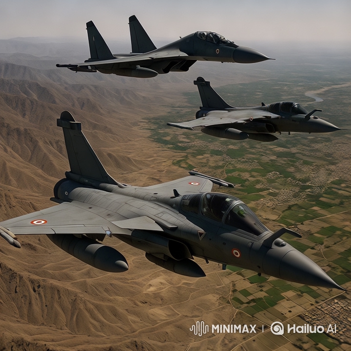 Supersonic Fighter Jets in Futuristic Cinematic Flight
