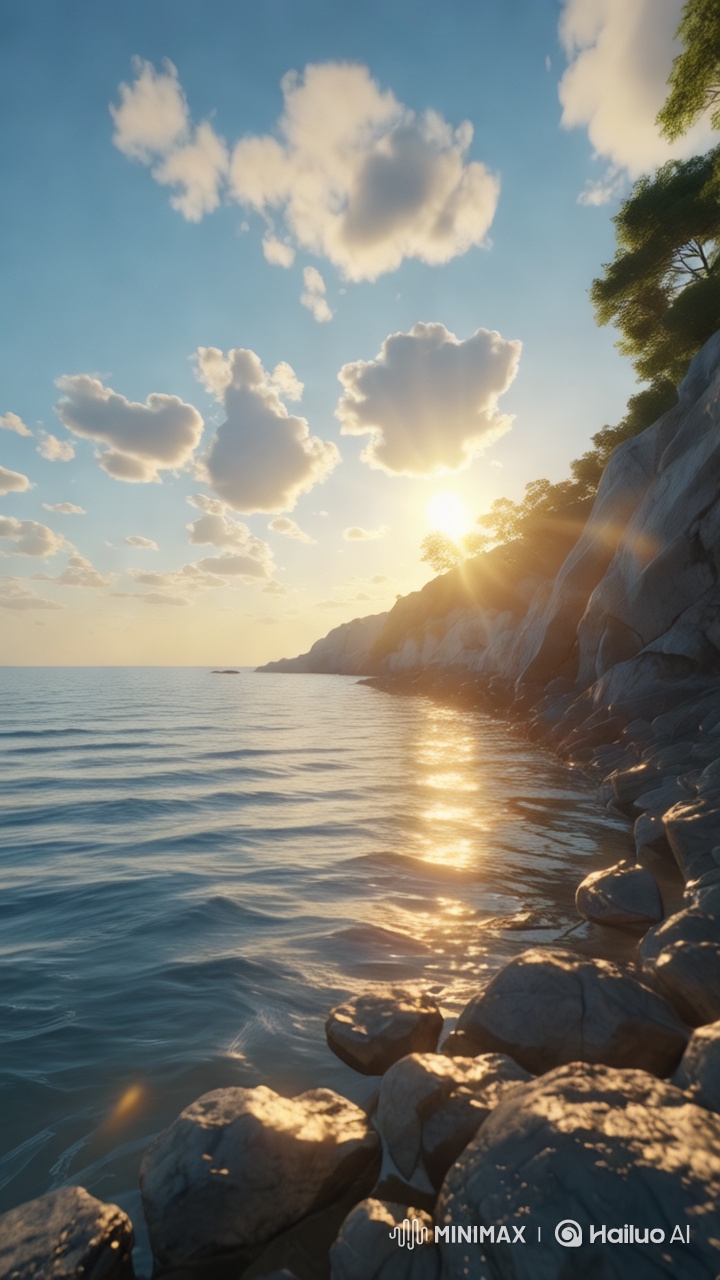Twilight Serenade: A Cinematic Ode to the Dusk Ocean