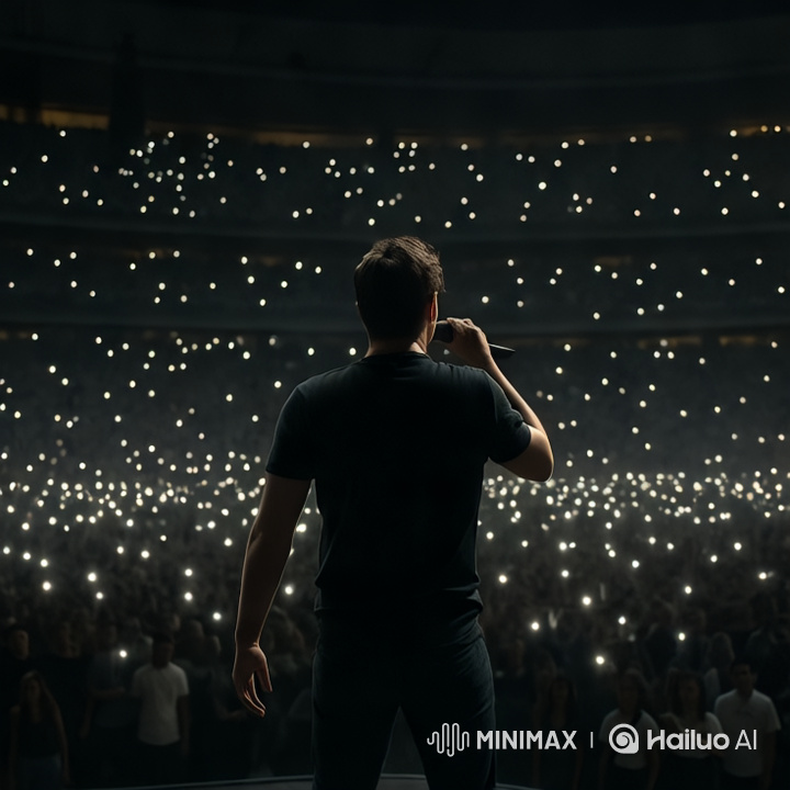 Electric Concert Night: A Cinematic Stage Performance