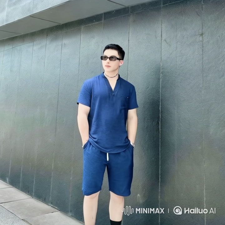 Aesthetic Fashion Model Showcase Amidst Lush Nature