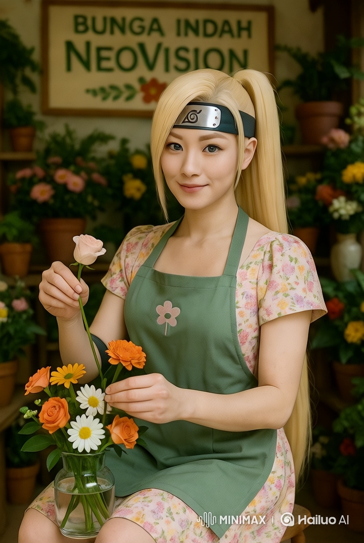 Florist Arranges Bouquet in Pastel-Hued 4K Shot