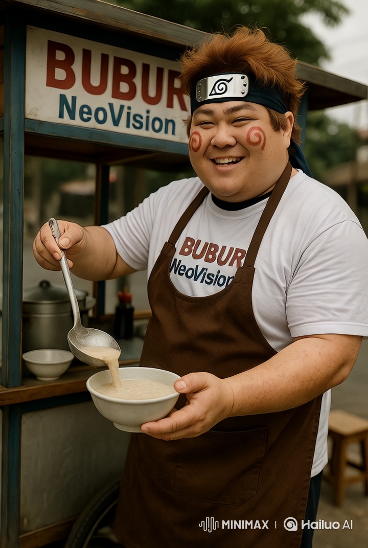 Cinematic 4K Street Vendor Scene with Warm Atmosphere