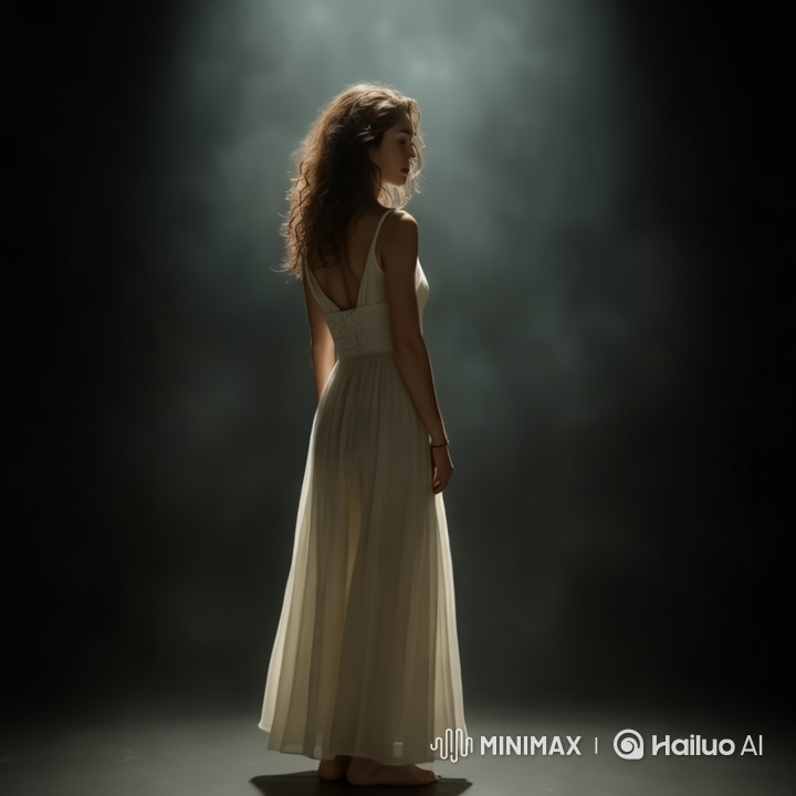 Dreamy Dance Performance by a Vintage-Dressed Dancer
