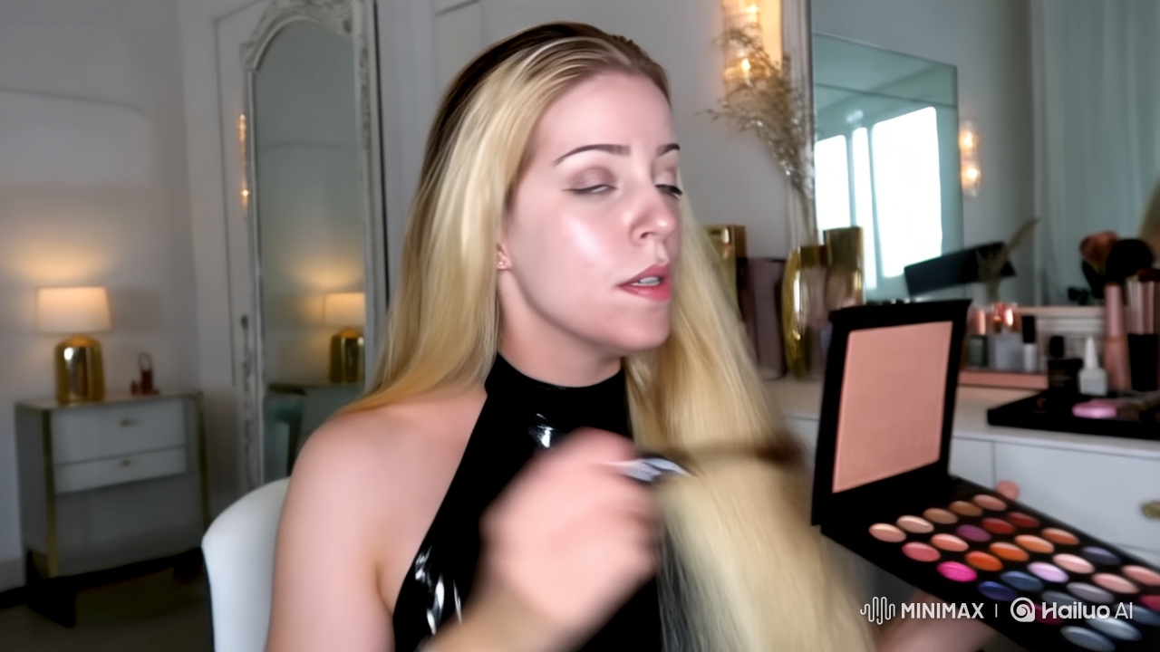 Makeup Tutorial: Glamorous Look with Blonde Woman