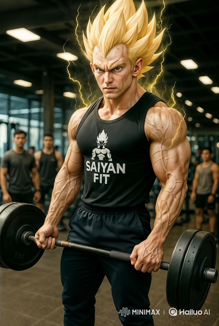 Super Saiyan Warrior Performs Supernatural Deadlift