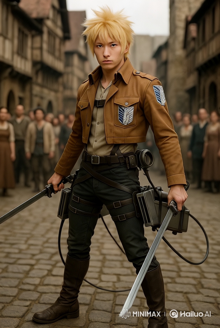 Young Soldier Braces for Conflict in Cinematic 4K Scene