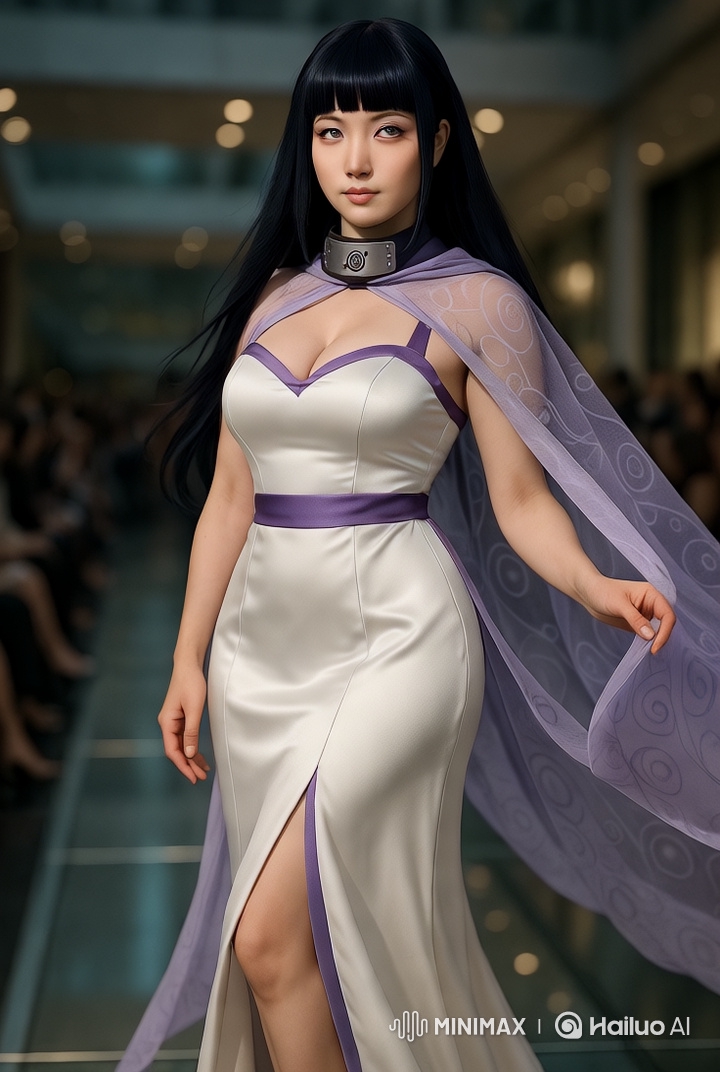 High-Fashion Runway Walk Captured in Cinematic 4K