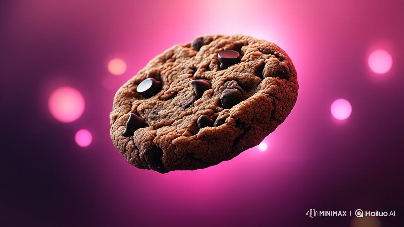 Magical Transition from Digital Cookie to Real Photo Editing Scene