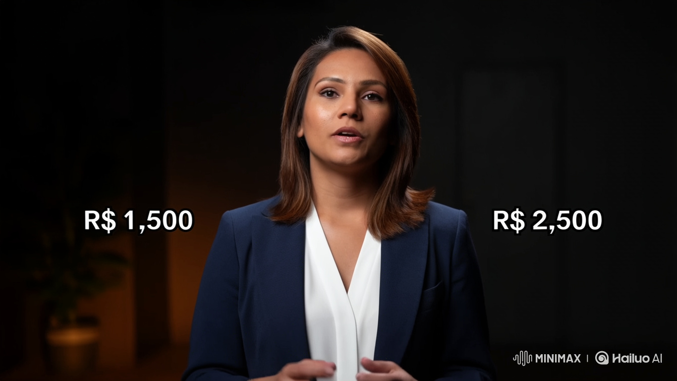 Brazilian Woman Discusses Website Costs in Studio