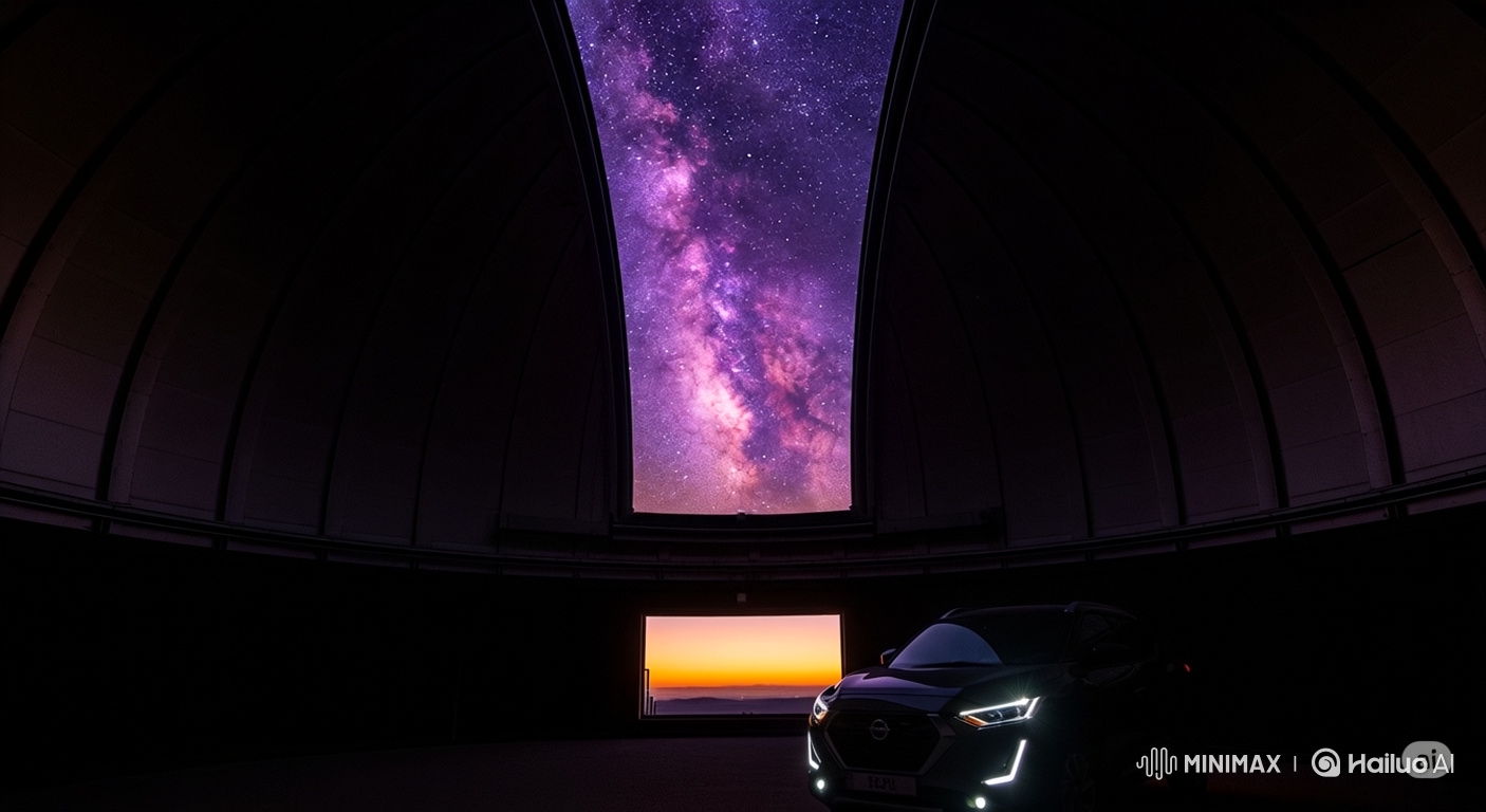 Vehicle Revealed in Observatory: A Celestial Mystery